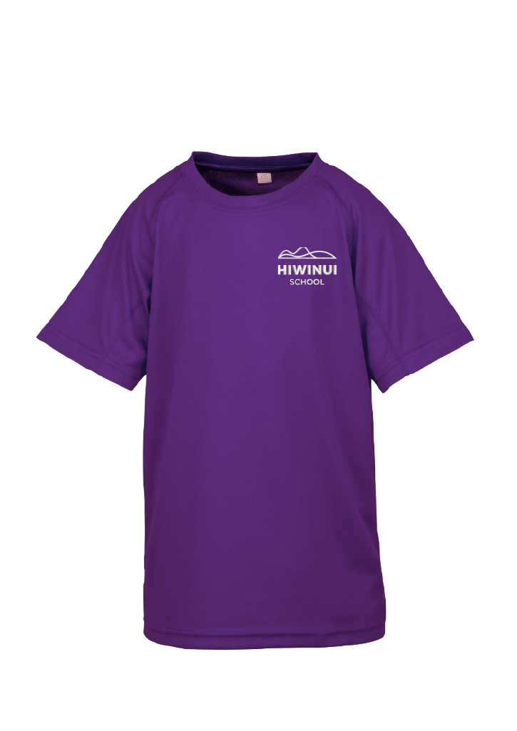 Hiwinui School Event Tee SS Purple